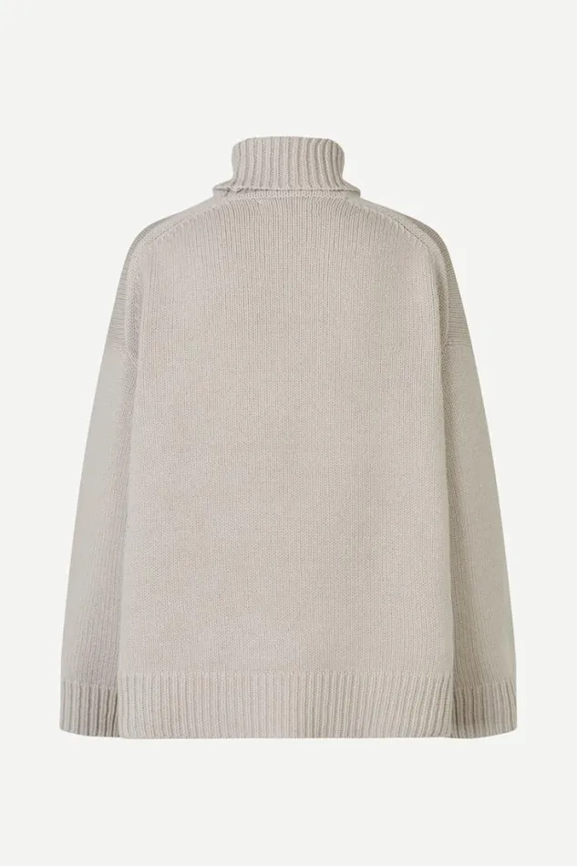 Woman Keik Turtleneck 11250 Nacreous Clouds Samse Samse Knitwear Woman Keik Turtleneck 11250 Nacreous Clouds Samse Samse Knitwear