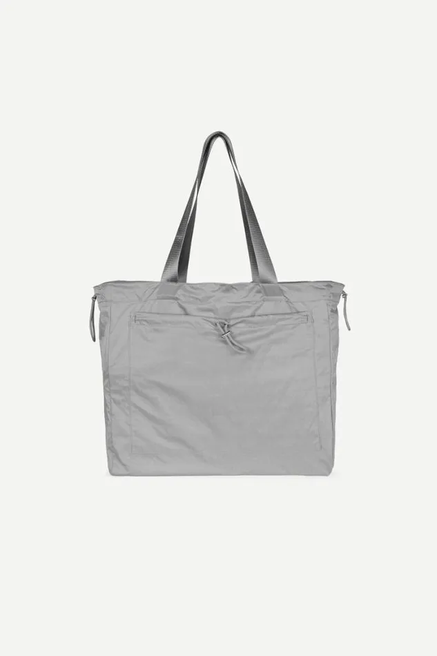 Woman Lara Shopper L 14868 Silver Samse Samse Bags and Wallets