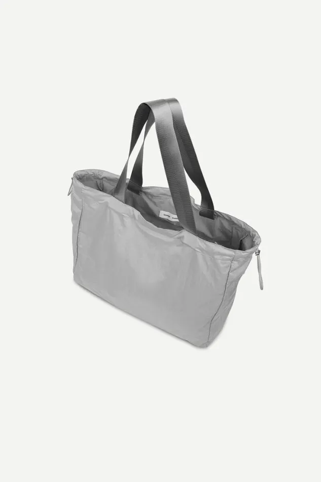 Woman Lara Shopper L 14868 Silver Samse Samse Bags and Wallets