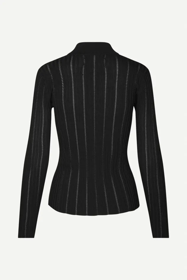 Woman Lea Cardigan 15025 Black Samse Samse Knitwear