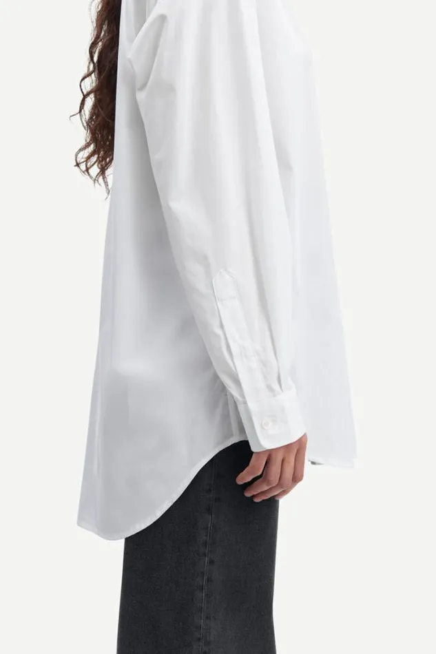 Woman Luana Shirt 13072 White Samse Samse Shirts and Blouses