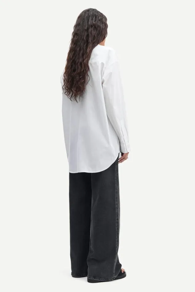 Woman Luana Shirt 13072 White Samse Samse Shirts and Blouses