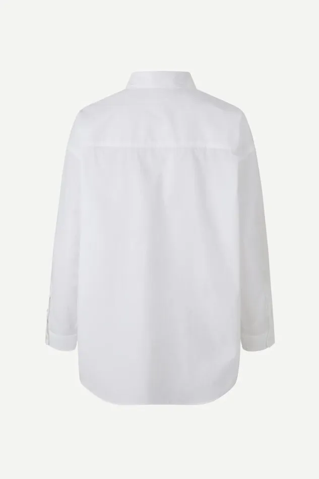 Woman Luana Shirt 13072 White Samse Samse Shirts and Blouses