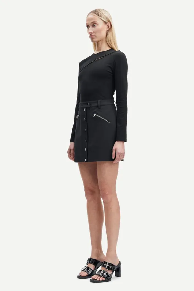 Woman Luanne Blouse 14667 Black Samse Samse Shirts and Blouses