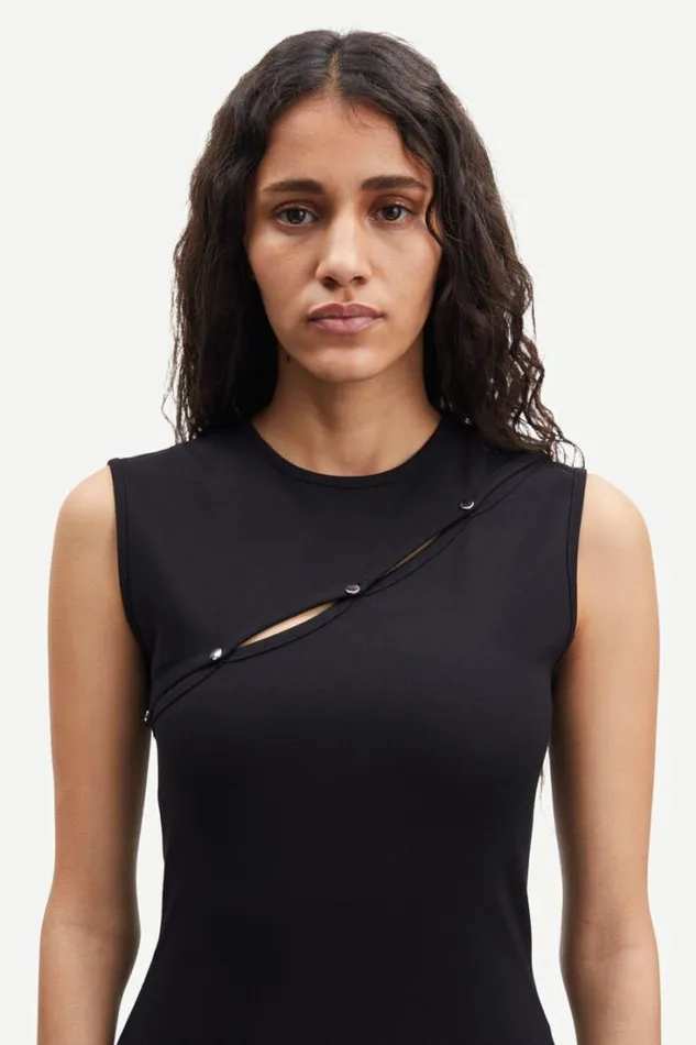 Woman Luanne Dress 14667 Black Samse Samse Dresses and Jumpsuits