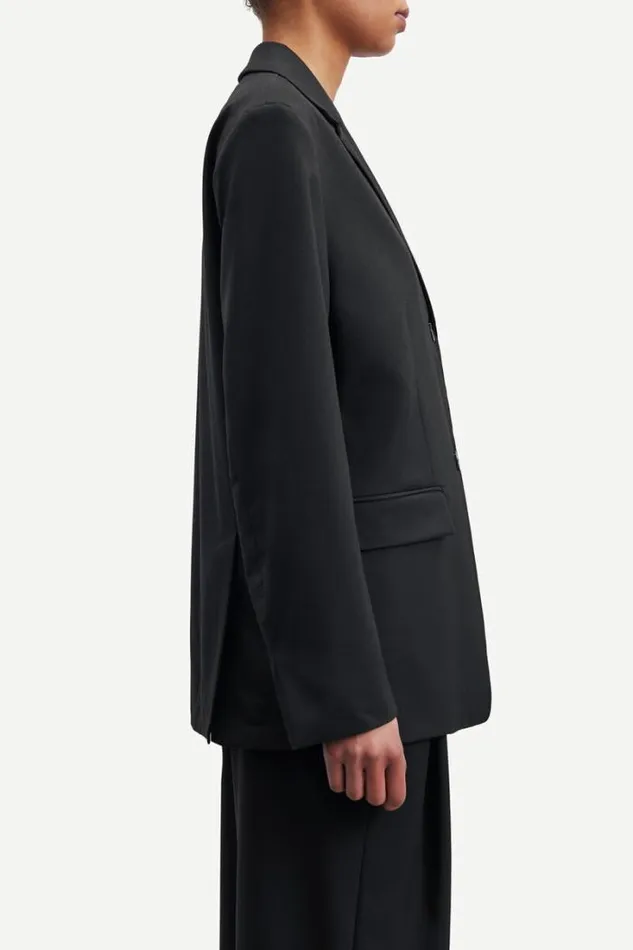 Woman Luzy Blazer 15045 Black Samse Samse Matching Sets