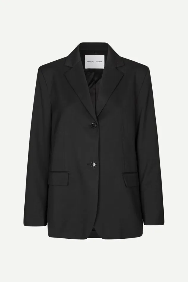 Woman Luzy Blazer 15045 Black Samse Samse Matching Sets