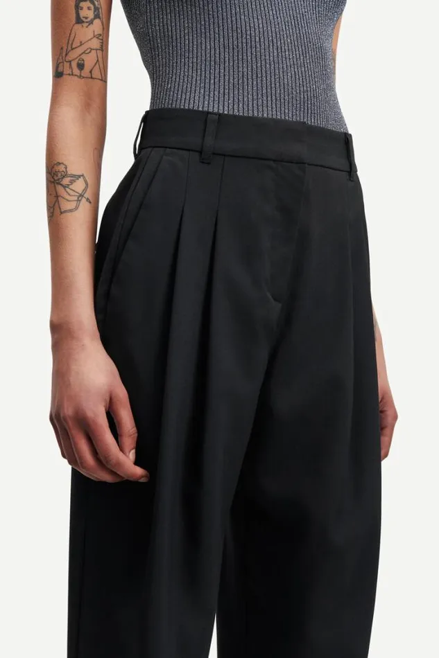 Woman Luzy Trousers 15045 Black Samse Samse Matching Sets