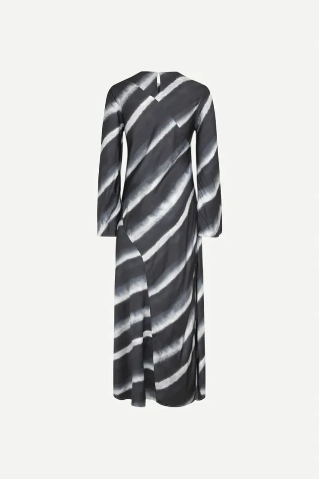 Woman Madeleine Dress 14905 Striped Ombre Blue Samse Samse Dresses and Jumpsuits