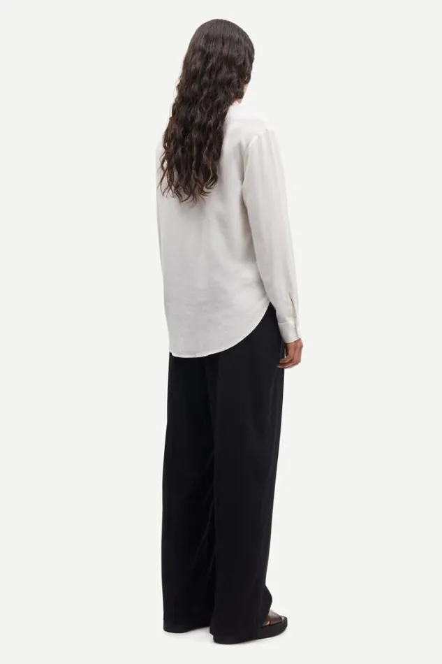 Woman Madisoni Shirt 14982 Marshmallow Samse Samse Shirts and Blouses
