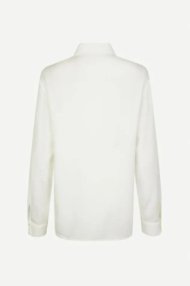Woman Madisoni Shirt 14982 Marshmallow Samse Samse Shirts and Blouses