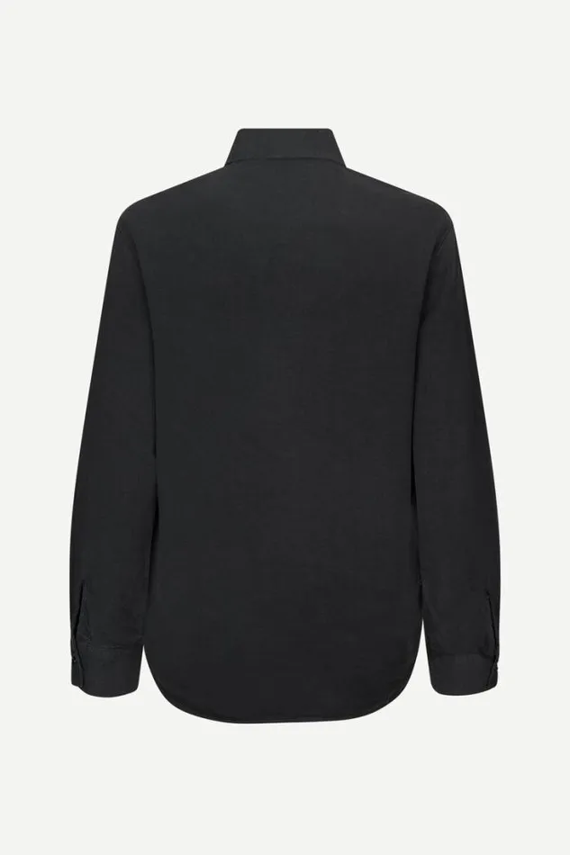 Woman Madisoni Shirt 14982 Washed Black Samse Samse Matching Sets