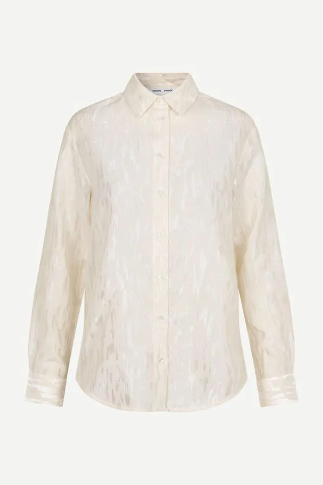 Woman Madisoni Shirt 15042 Arctic Wolf Samse Samse Shirts and Blouses