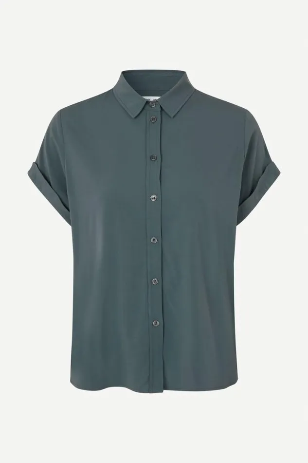 Woman Majan Ss Shirt 9942 Turbulence Samse Samse Shirts and Blouses
