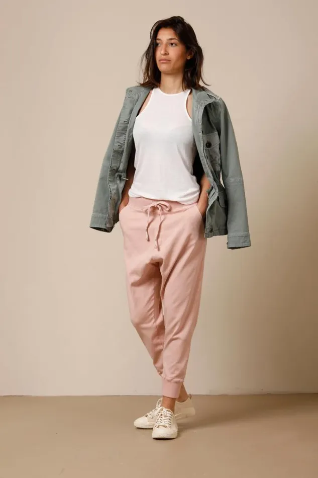 Woman Malibu Jogger Chino Jogger Pants In Jersey Relaxed Mason039s Pants