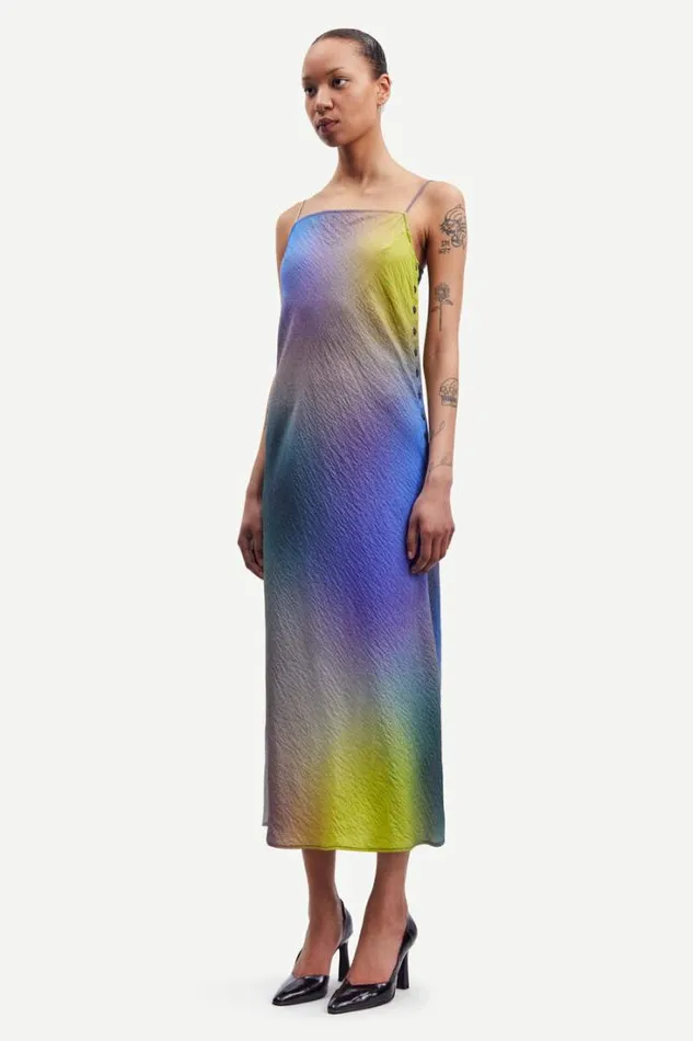 Woman Mannaha Dress 14639 Blur Multi Samse Samse Dresses and Jumpsuits
