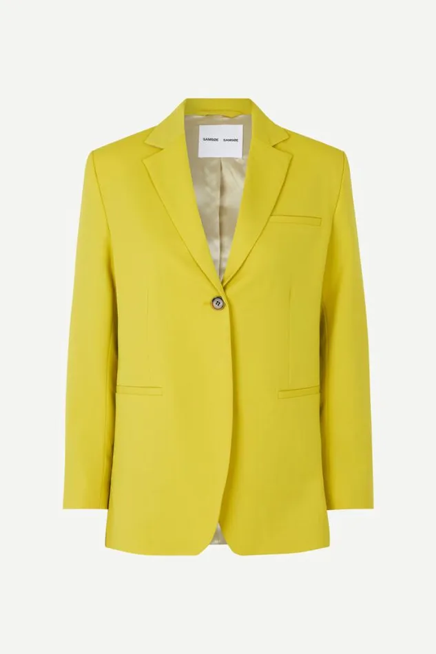 Woman Mara Blazer 14888 Celery Samse Samse Matching Sets