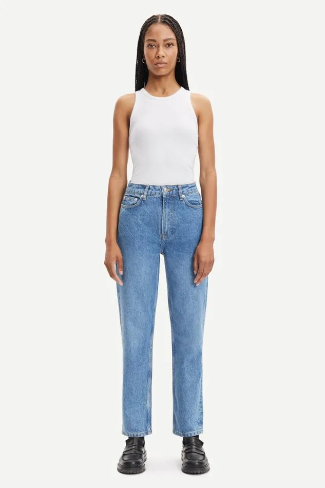 Woman Marianne Jeans 13024 Mid Blue Samse Samse Jeans