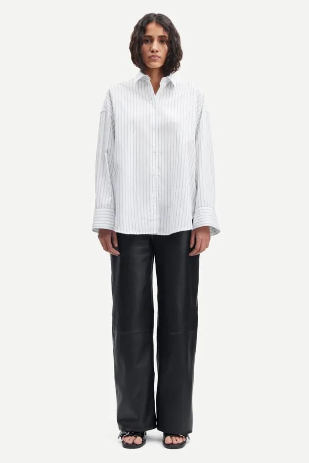 Woman Marika Shirt 13072 Bright White St Samse Samse Shirts and Blouses