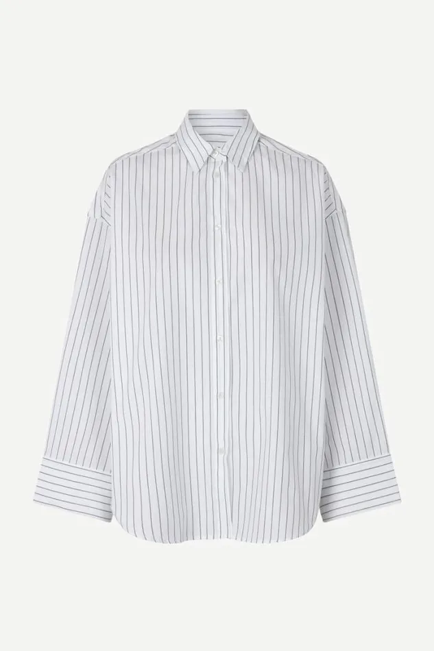 Woman Marika Shirt 13072 Bright White St Samse Samse Shirts and Blouses