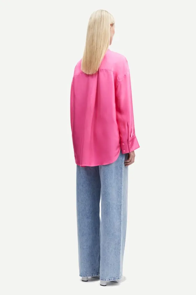 Woman Marika Shirt 14898 Cheeky Pink Samse Samse Shirts and Blouses