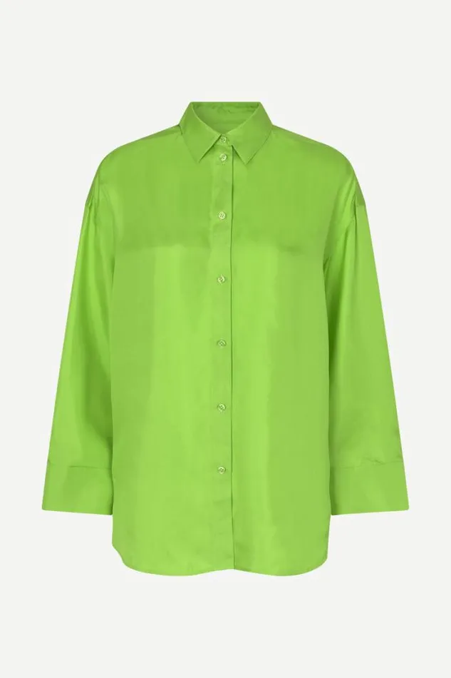 Woman Marika Shirt 14898 Green Flash Samse Samse Shirts and Blouses
