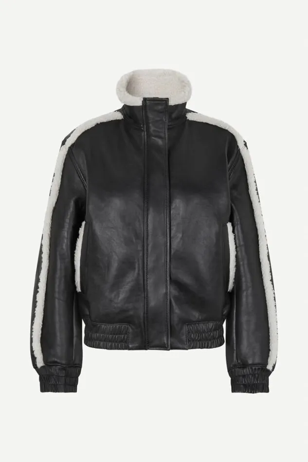 Woman Meadow Bomber 15008 Black Samse Samse Jackets and Coats