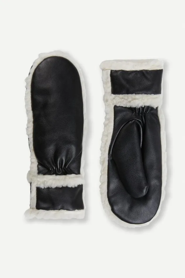 Woman Meadow Mitten 15008 Black Samse Samse Gloves
