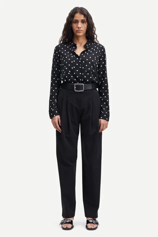 Woman Milly Shirt Aop 9942 Dott Samse Samse Shirts and Blouses