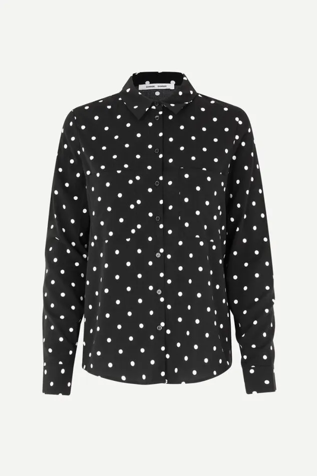 Woman Milly Shirt Aop 9942 Dott Samse Samse Shirts and Blouses