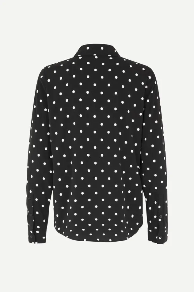 Woman Milly Shirt Aop 9942 Dott Samse Samse Shirts and Blouses