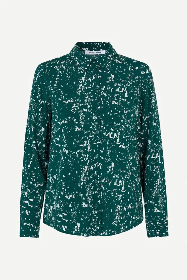 Woman Milly Shirt Aop 9942 Sparkle Atlantic Samse Samse Shirts and Blouses