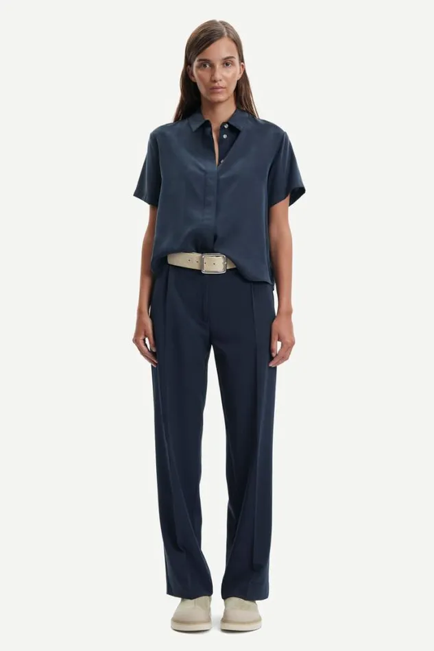 Woman Mina Ss Shirt 14028 Salute Samse Samse Shirts and Blouses