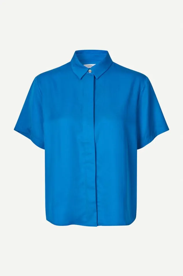 Woman Mina Ss Shirt 14028 Skydiver Samse Samse Shirts and Blouses