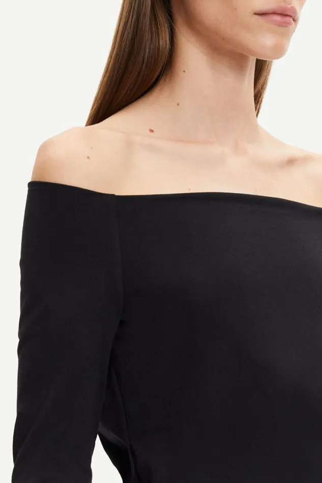Woman Nana Ls 265 Black Samse Samse Tshirts