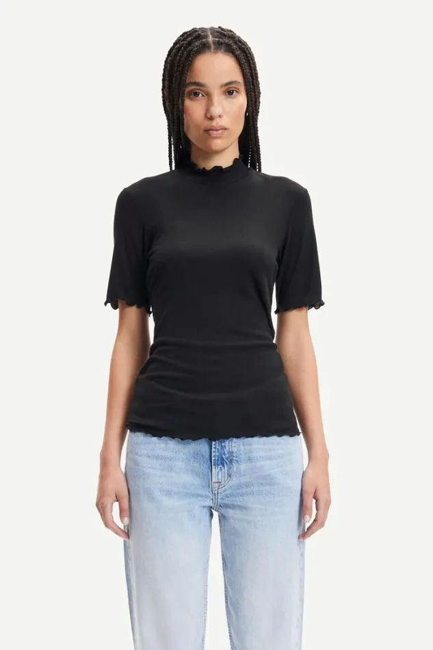 Woman Nelli Ss 9400 Black Samse Samse Tshirts