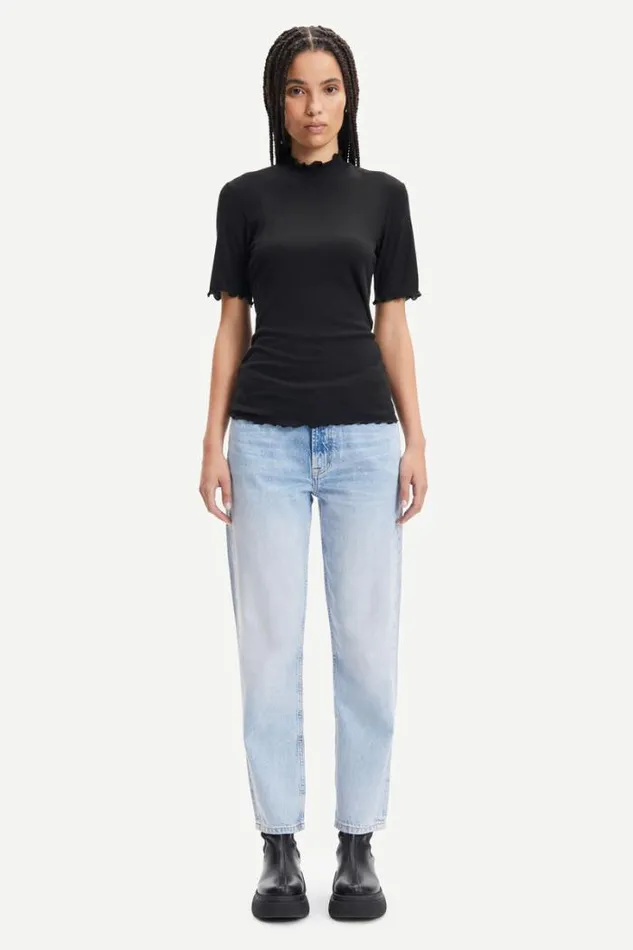 Woman Nelli Ss 9400 Black Samse Samse Tshirts
