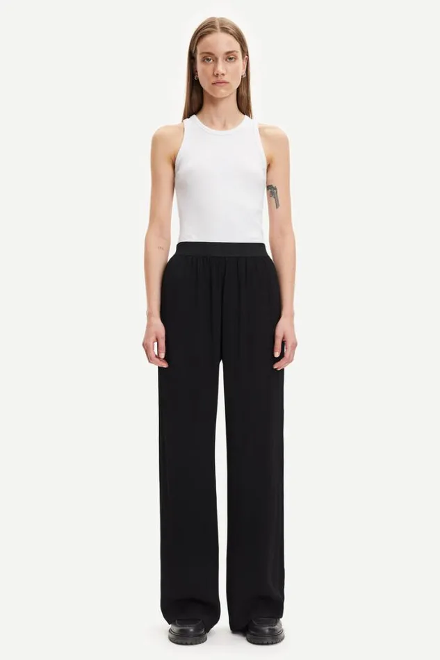 Woman Nessie Pants 6515 Black Samse Samse Trousers