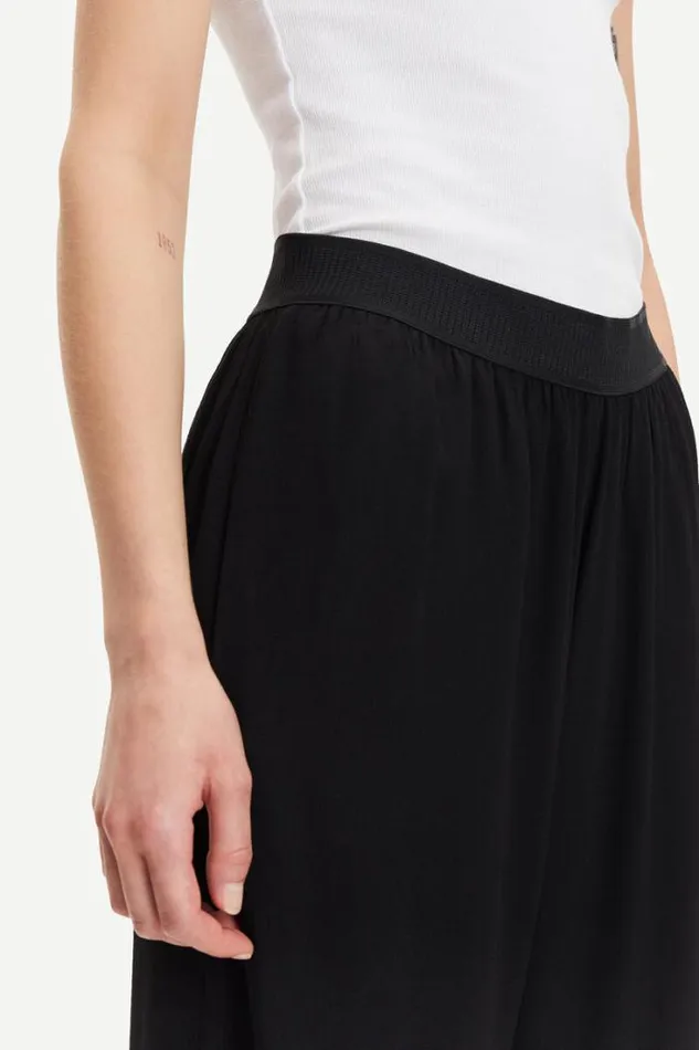 Woman Nessie Pants 6515 Black Samse Samse Trousers