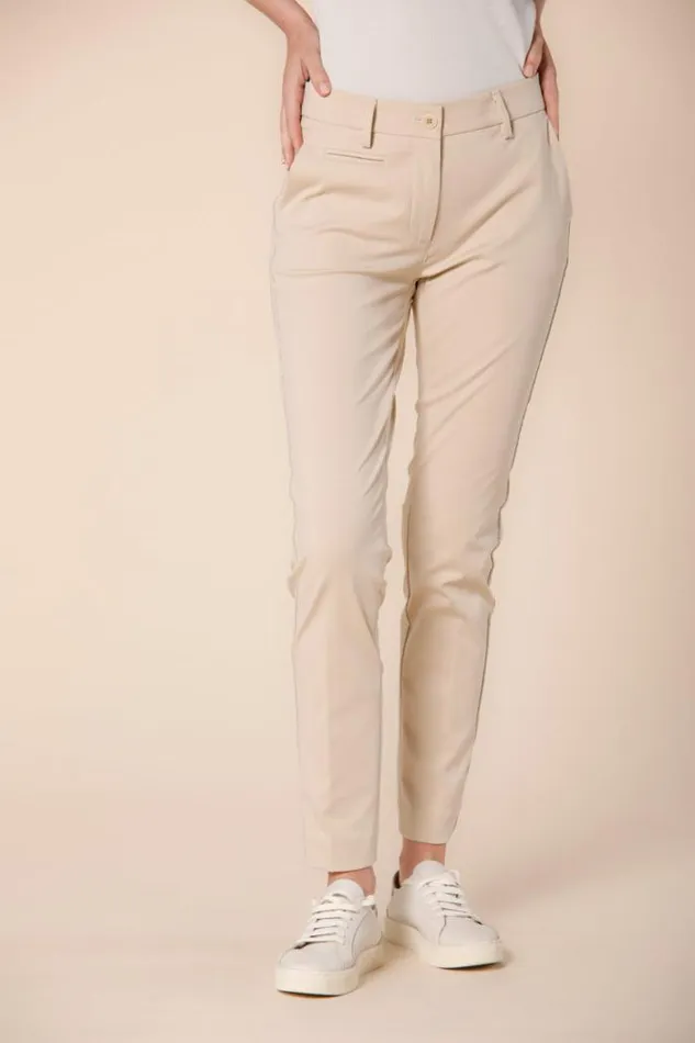 Woman New York Slim Chino Pants In Jersey Slim Mason039s Pants