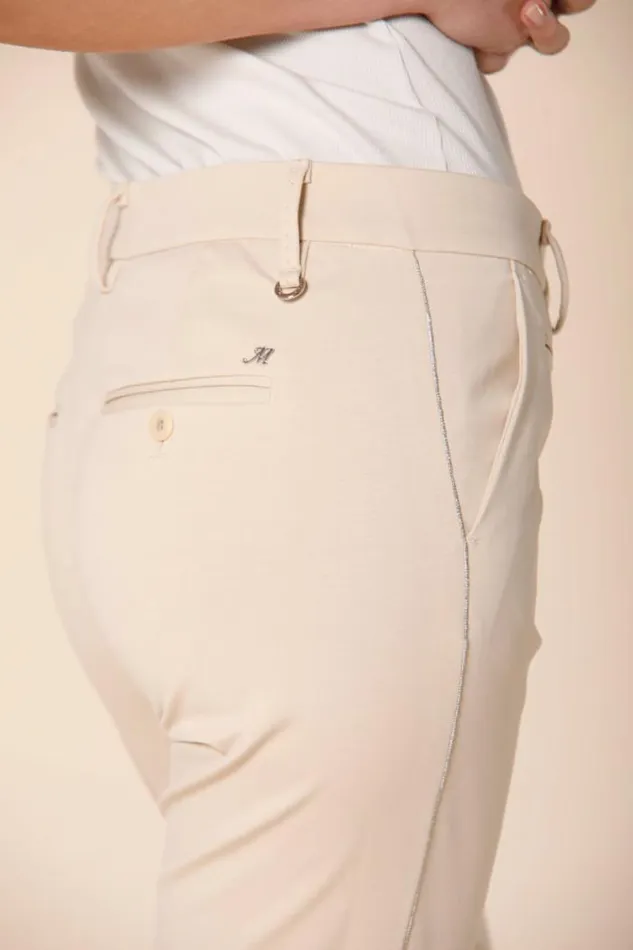 Woman New York Slim Chino Pants In Jersey Slim Mason039s Pants