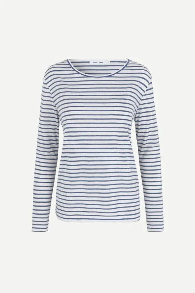 Woman Nobel Ls Stripe 3173 3173 Blue Stripe Samse Samse Tshirts Woman Nobel Ls Stripe 3173 3173 Blue Stripe Samse Samse Tshirts