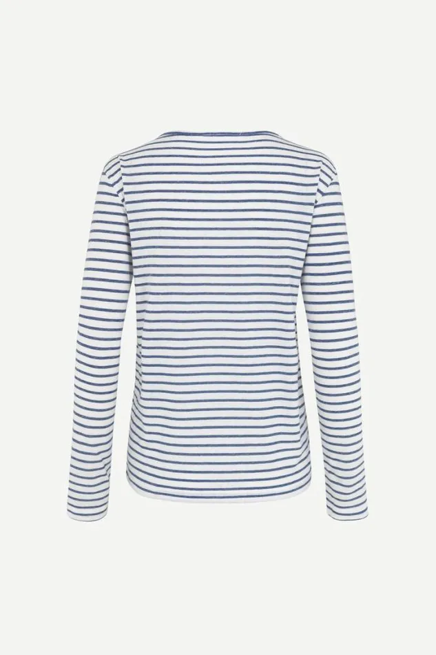 Woman Nobel Ls Stripe 3173 3173 Blue Stripe Samse Samse Tshirts Woman Nobel Ls Stripe 3173 3173 Blue Stripe Samse Samse Tshirts
