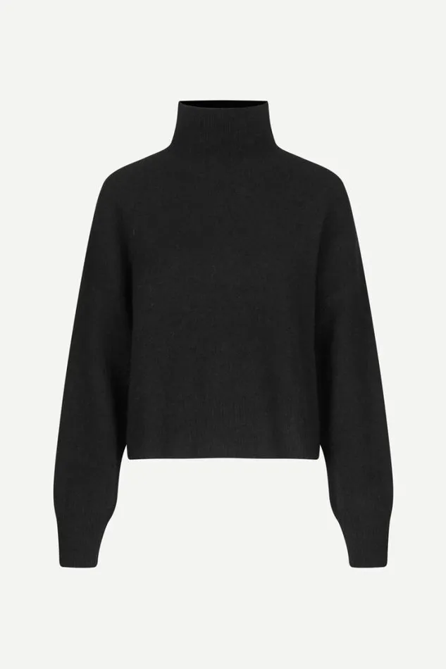 Woman Nola Tn 7355 Black Samse Samse Knitwear