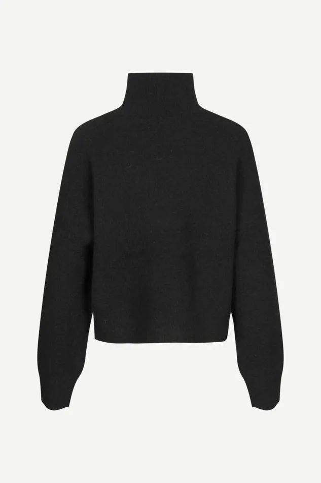 Woman Nola Tn 7355 Black Samse Samse Knitwear