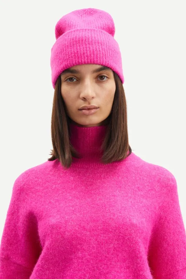 Woman Nola Tn 7355 Fuchsia Fedora Samse Samse Knitwear