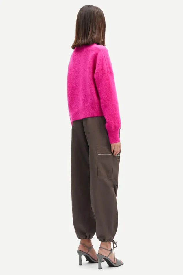 Woman Nola Tn 7355 Fuchsia Fedora Samse Samse Knitwear