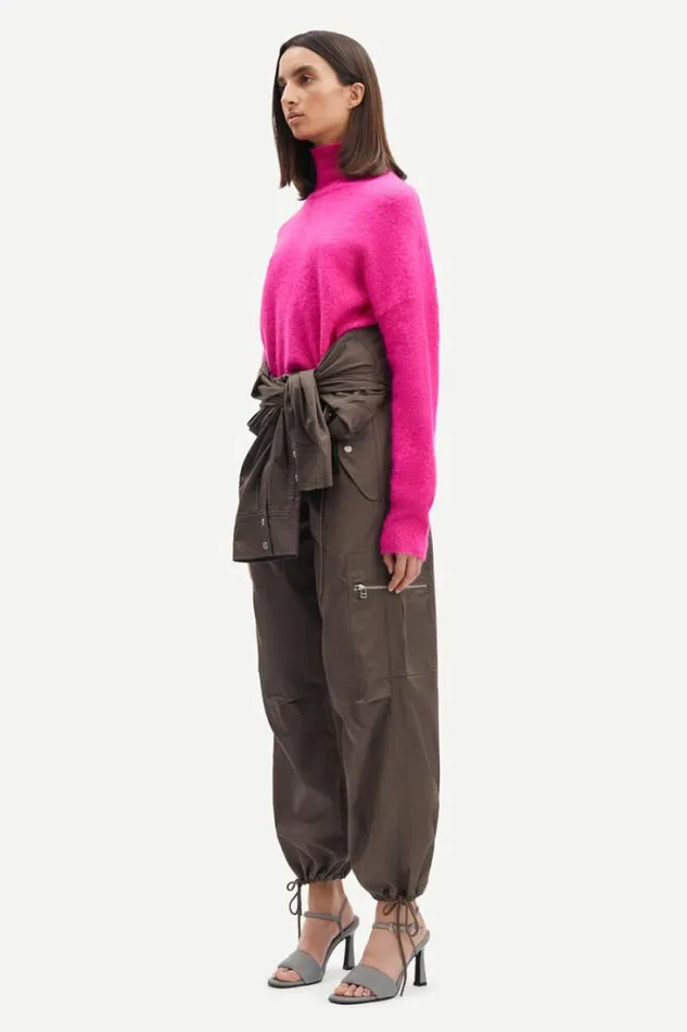 Woman Nola Tn 7355 Fuchsia Fedora Samse Samse Knitwear