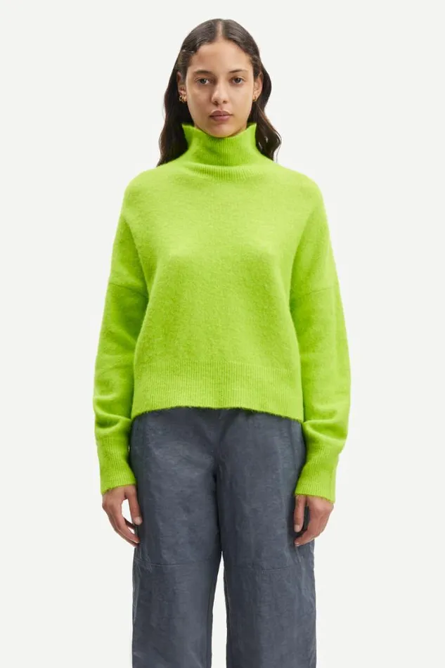Woman Nola Tn 7355 Macaw Green Samse Samse Knitwear