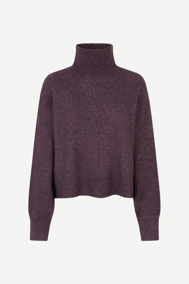 Woman Nola Tn 7355 Plum Perfect Samse Samse Knitwear